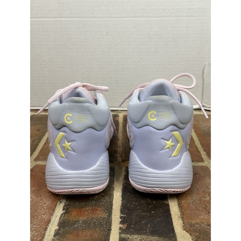 Converse CX Air Zoom Women's Basketball Sneakers  Purple‎ Pink Yellow Size 12.5 - Picture 4 of 6
